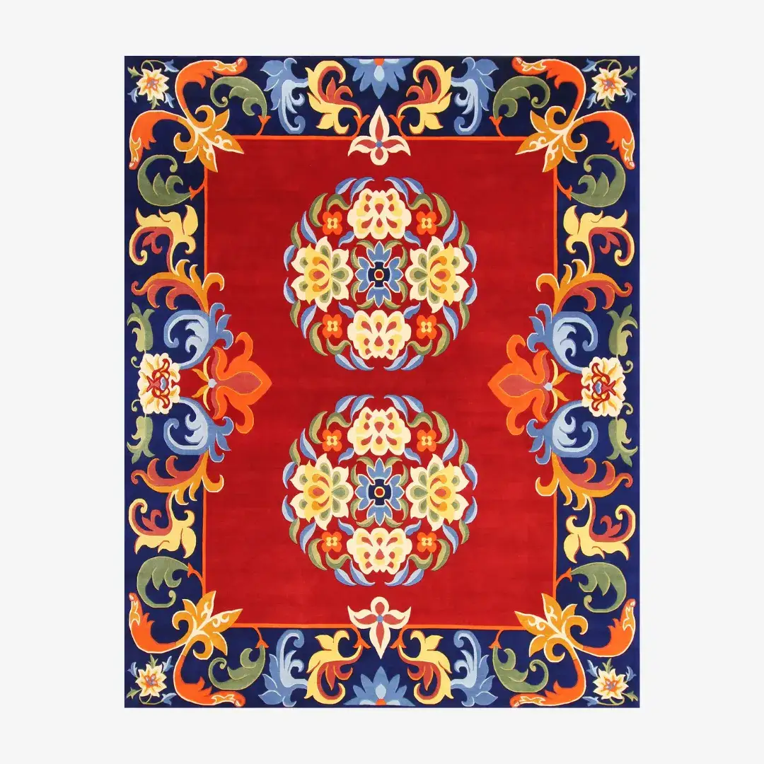 Red Lotus Rug