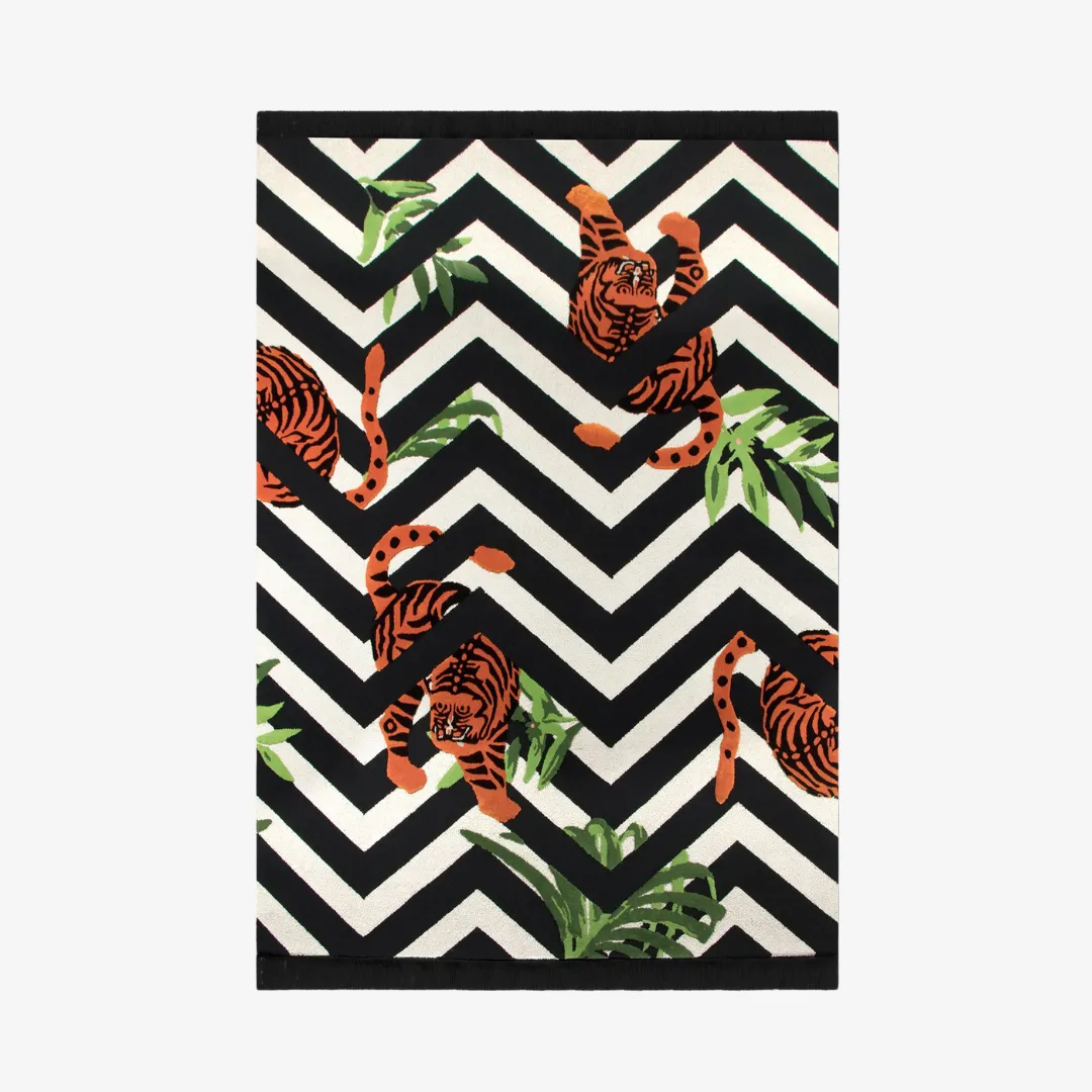 Tiger Botanical Rug