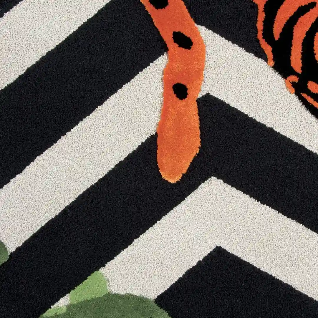 Tiger Botanical Rug