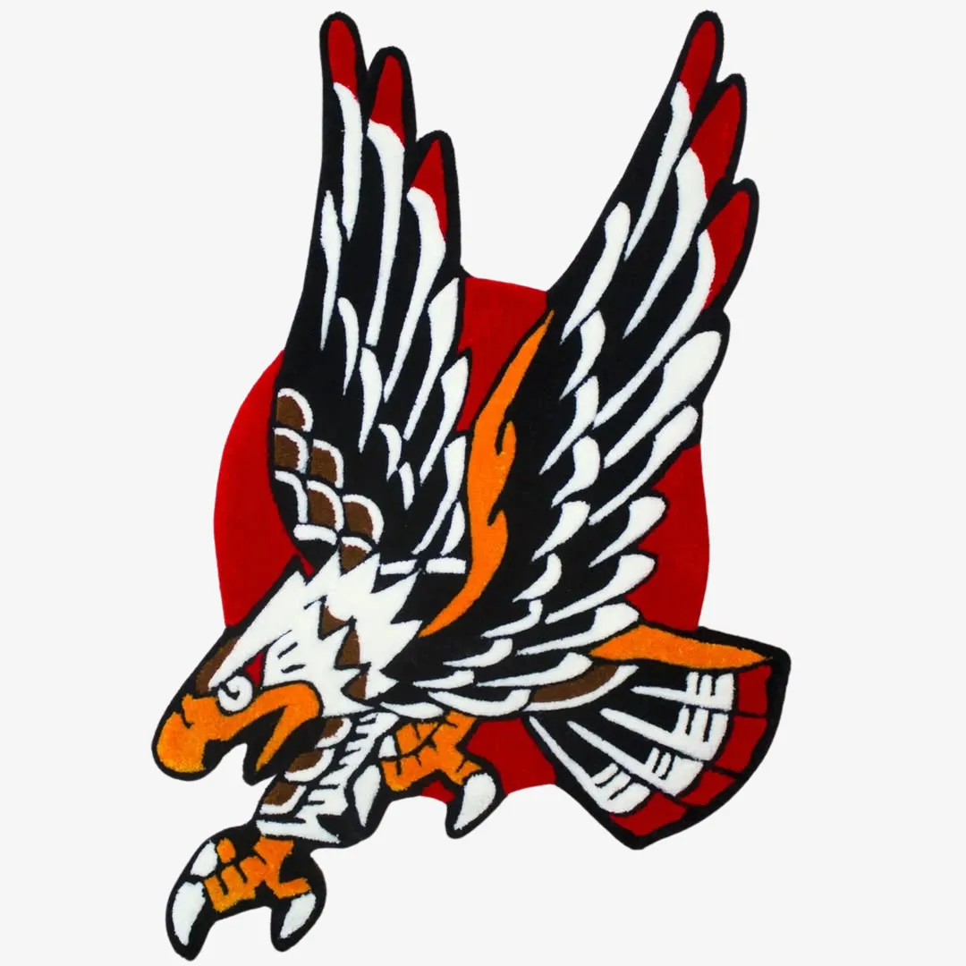 Crimson Soar Eagle Rug