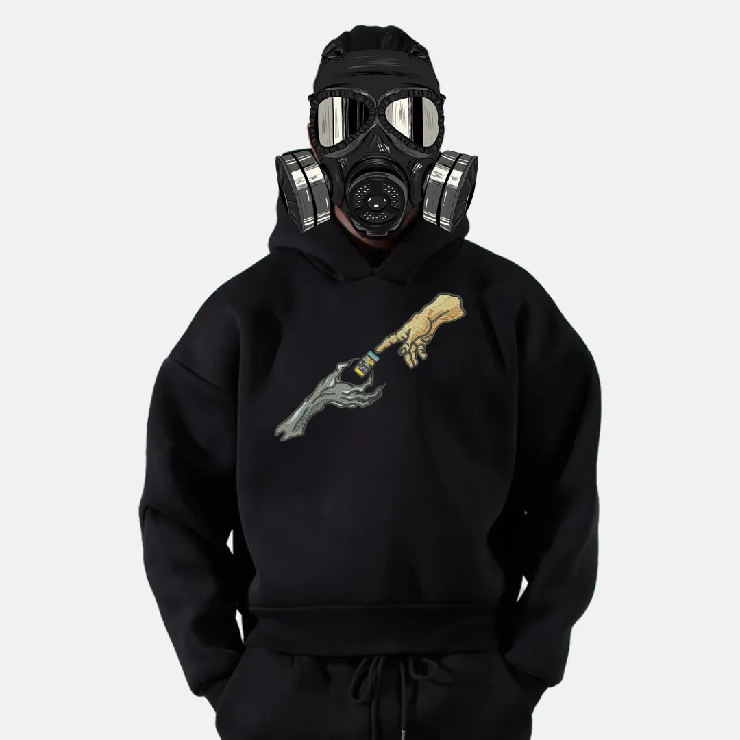 Zoro Hands Embroidered Hoodie Zoro Hands Embroidered Hoodie