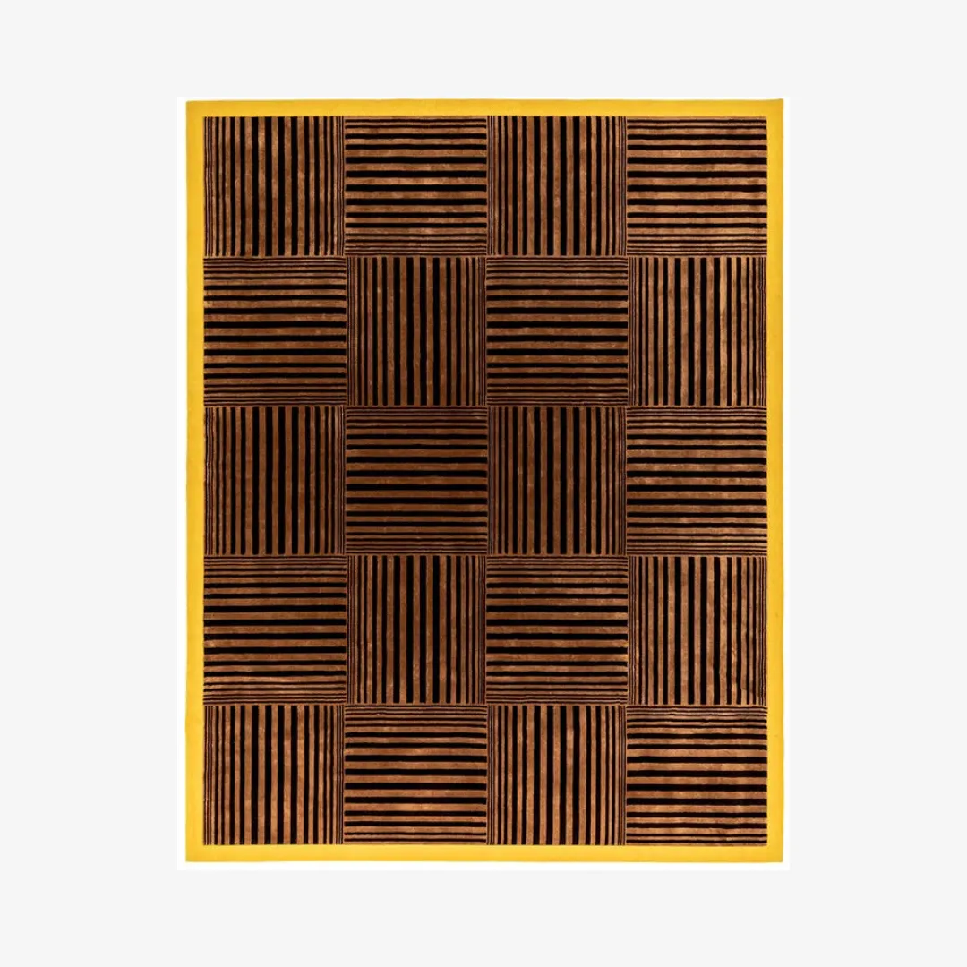 Striped Grid - Area Rug