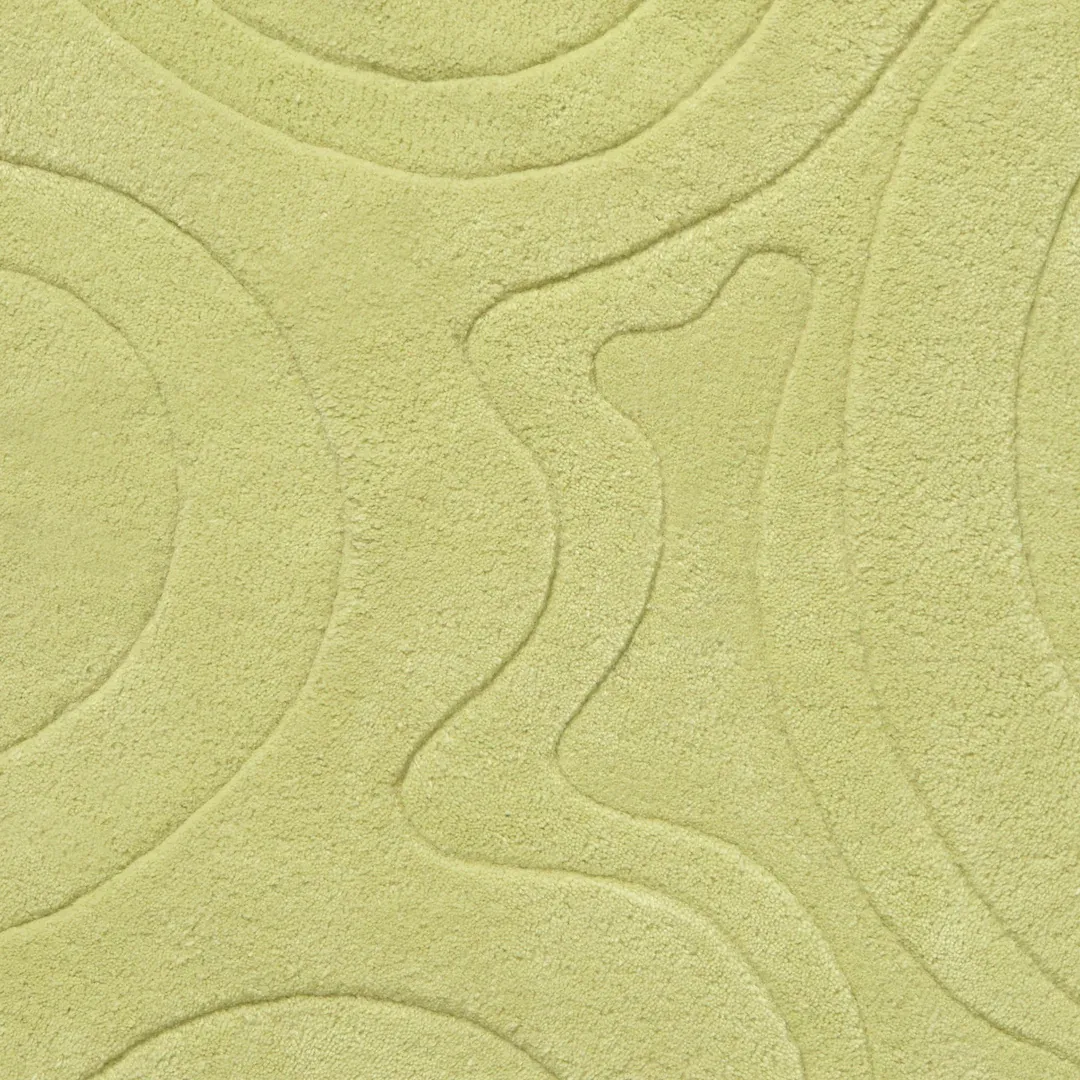 Mint Rug Contemporary mint green rug inspired by natural movement – Mint Swirl handmade area rug