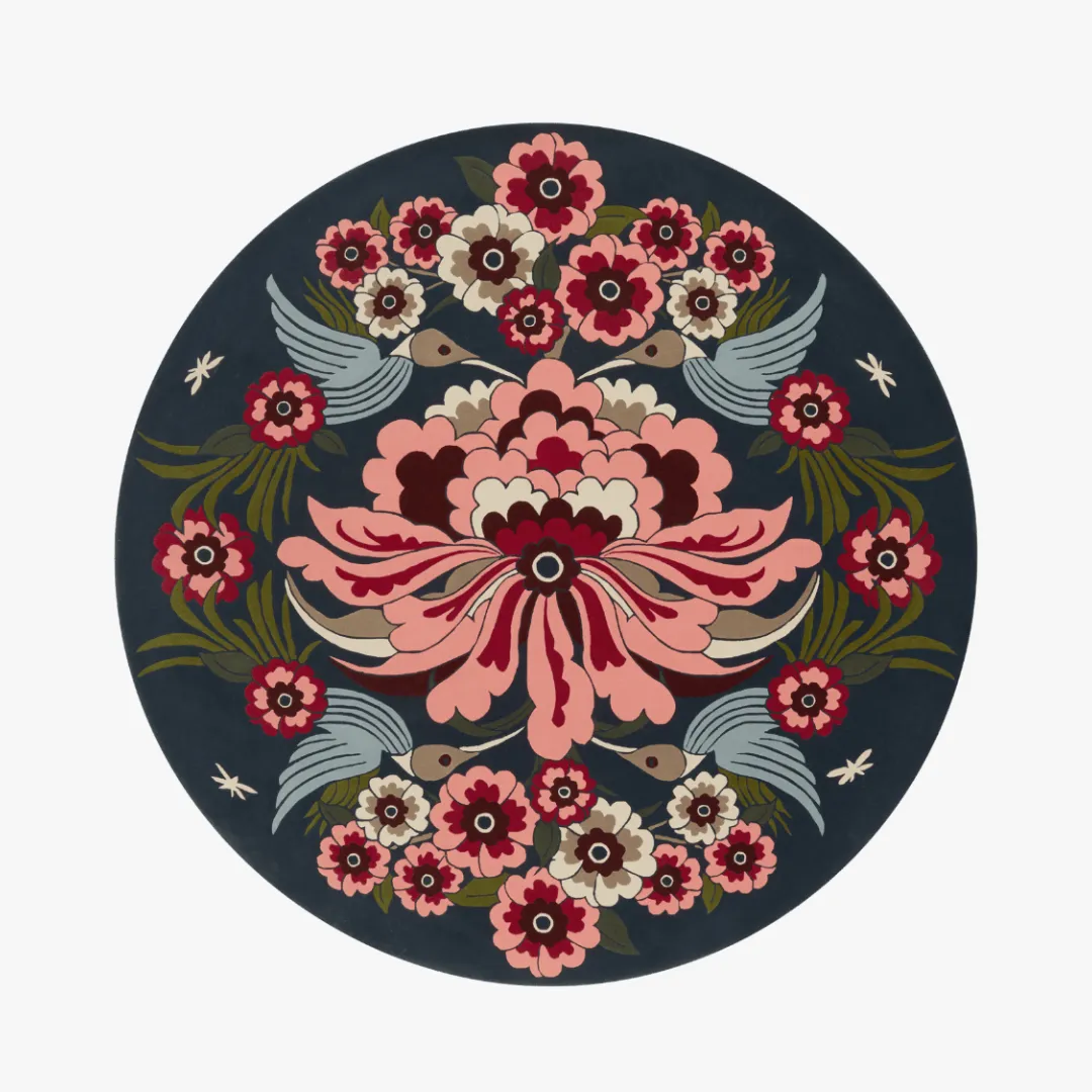 humming bird rug